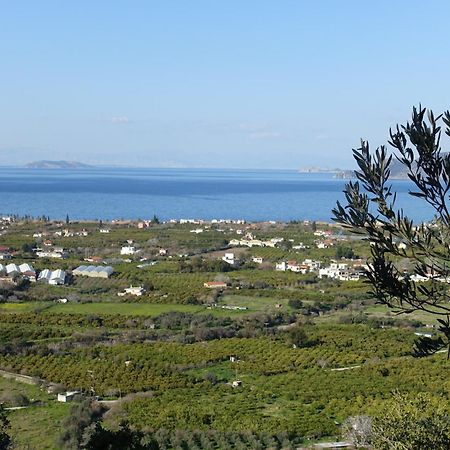 Villa In Kalloni Direkt Am Meer, Tolle Aussicht エクステリア 写真