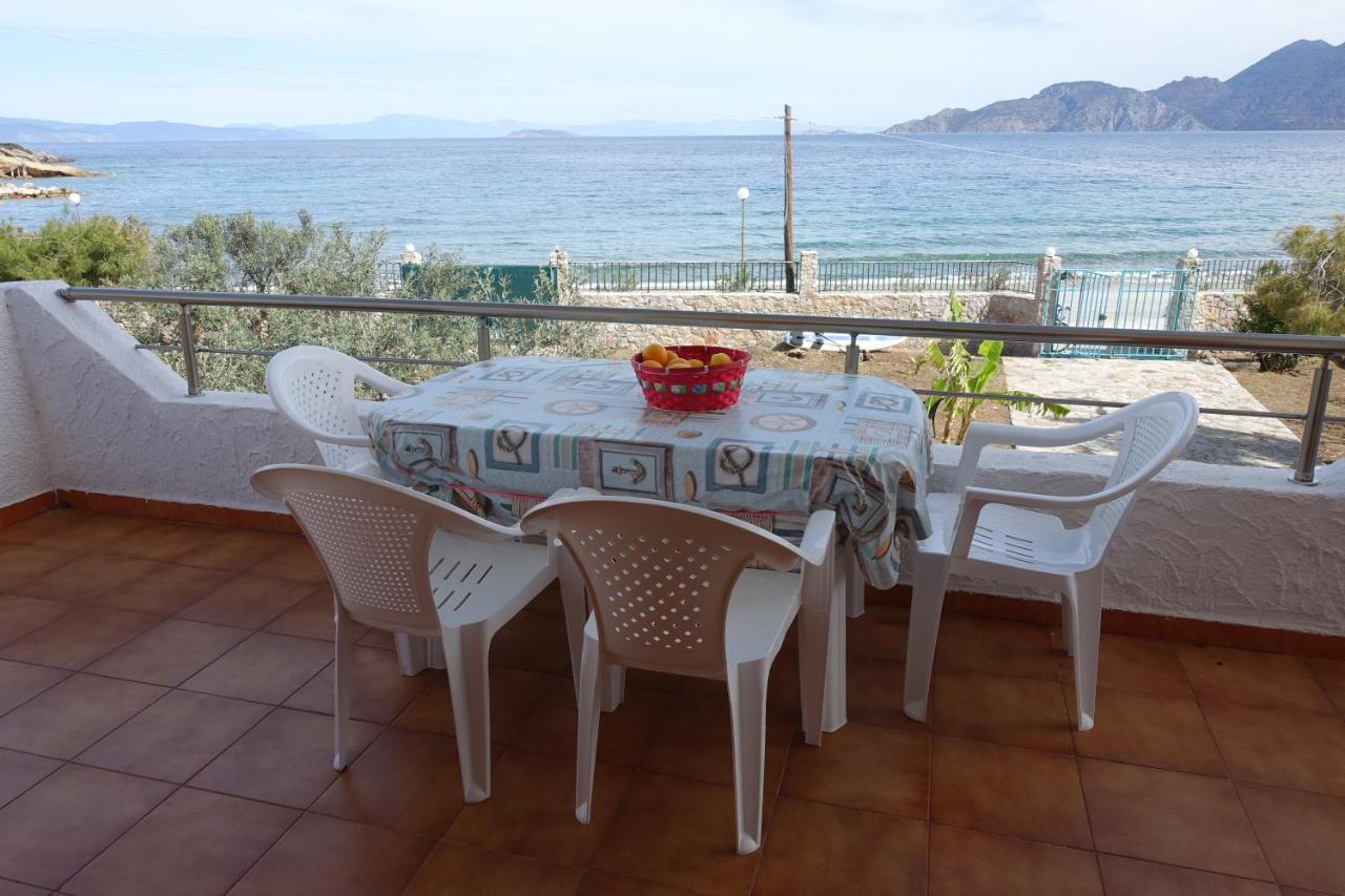 Villa In Kalloni Direkt Am Meer, Tolle Aussicht エクステリア 写真
