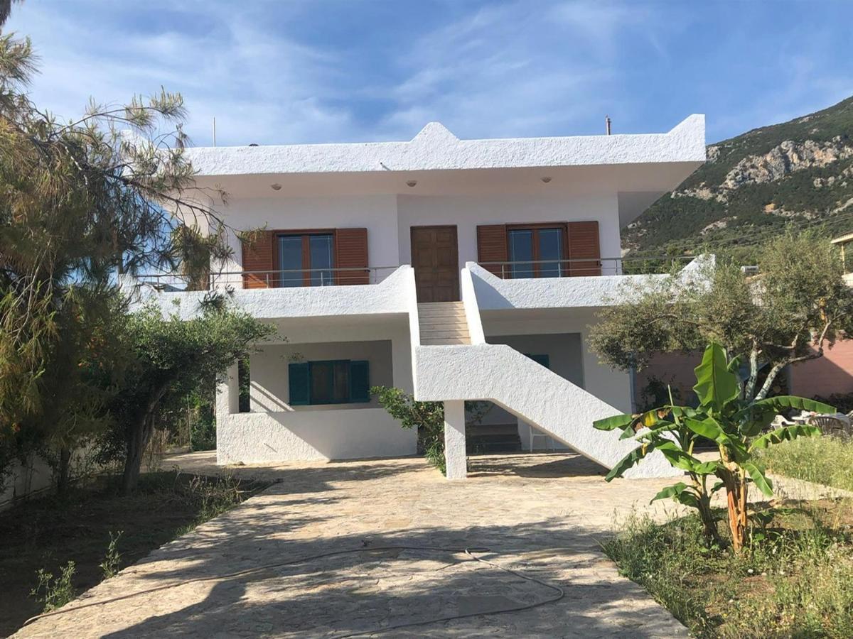 Villa In Kalloni Direkt Am Meer, Tolle Aussicht エクステリア 写真