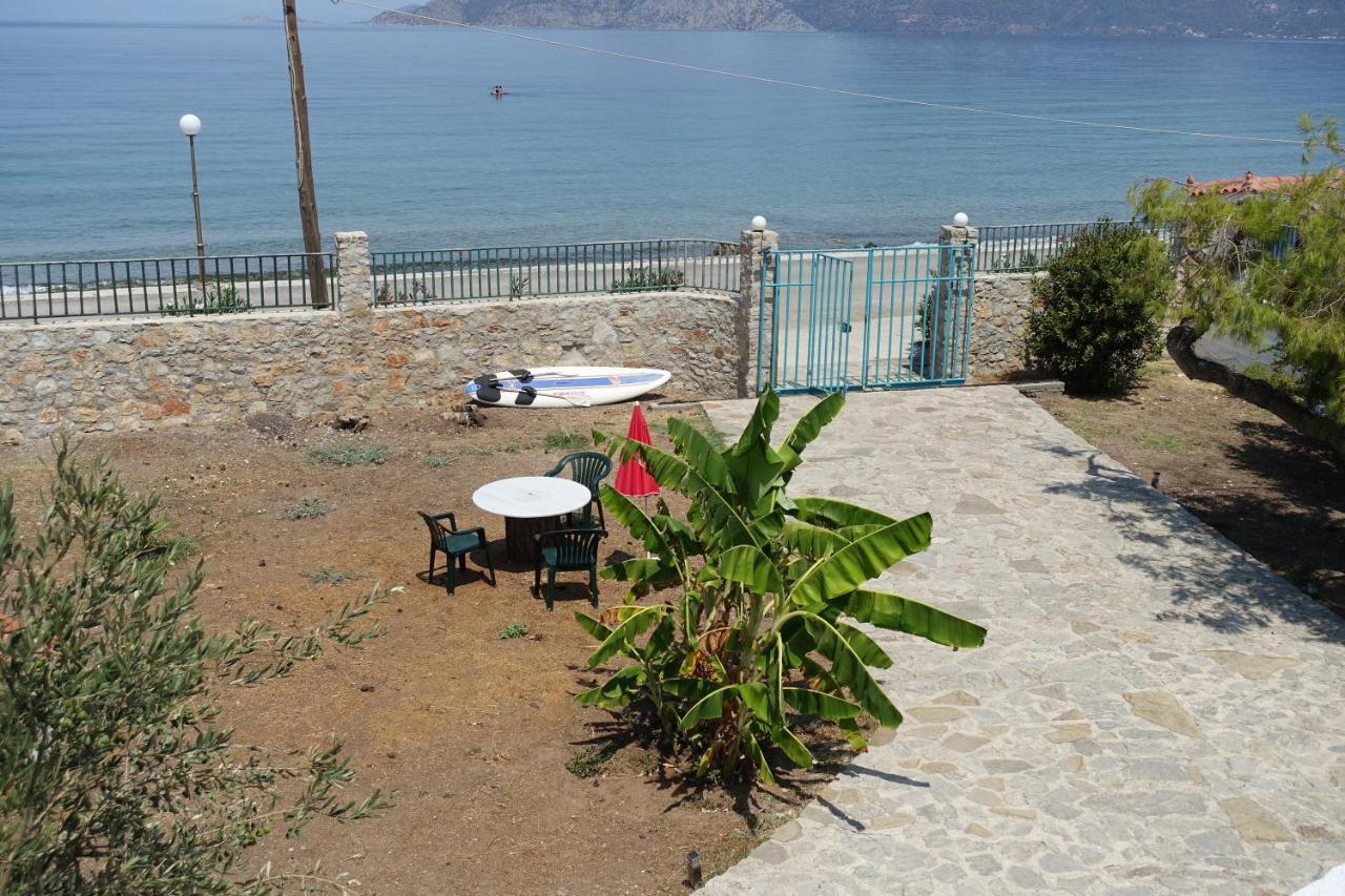 Villa In Kalloni Direkt Am Meer, Tolle Aussicht エクステリア 写真